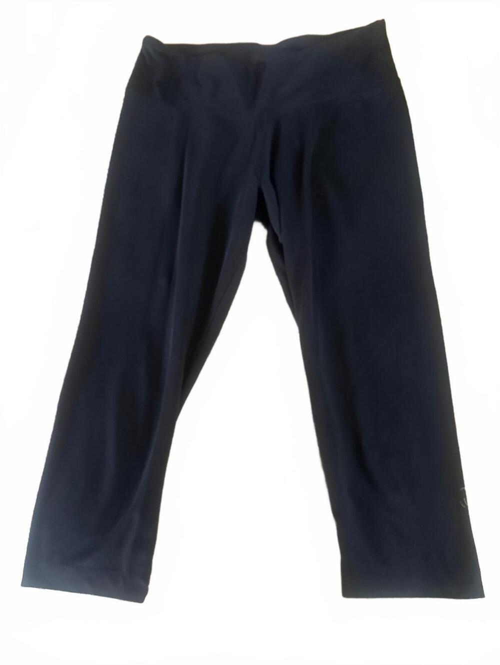 Balance Collection Black Cropped Leggings